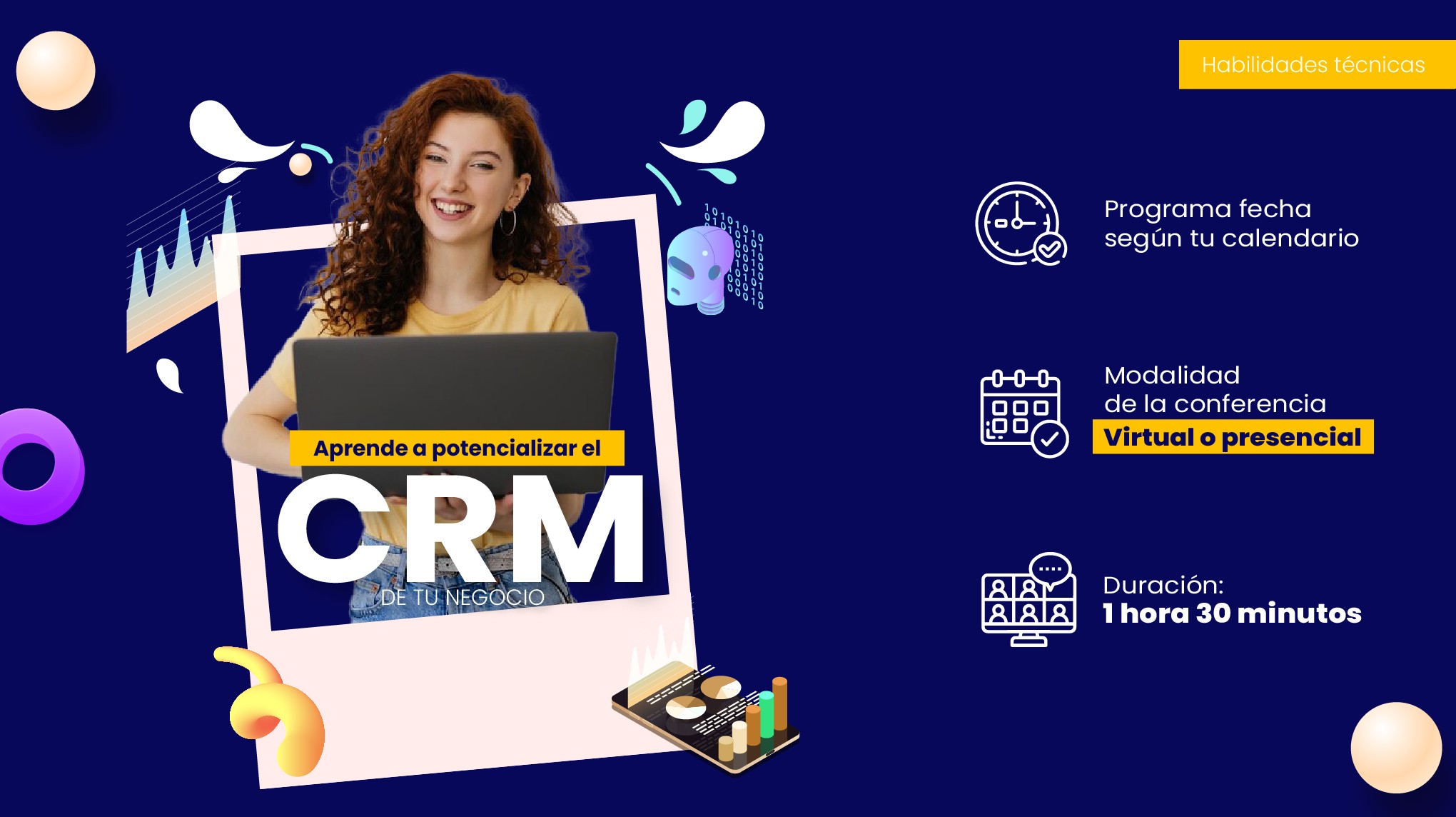 Aprende a potencializar el CRM de tu negocio
